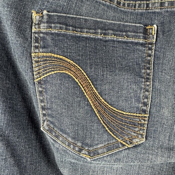 LANE BRYANT Womens Capri blue denim jeans - Genius Fit - SIZE 20‎ - Picture 4 of 8